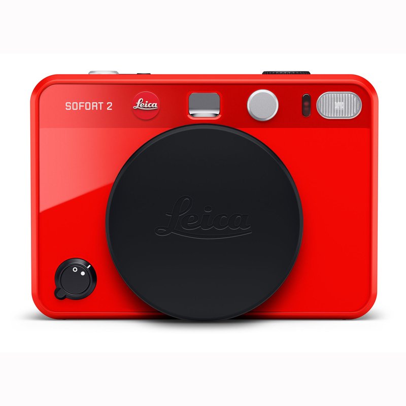 Leica SOFORT 2 Hybrid Instant Film Camera (Red)  
